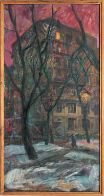 Бабицын Виктор Алексеевич. Окно Цветаевой на Покровском бульваре